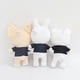 thumbnail image 2 of Eight types of white rabbit dolls 20*12*8cm/0.1kg, 2 of 4