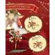 thumbnail image 4 of Juego de 6 Servilleteros Navideños, Porta Servilleteros Metálicos Azules para Fiestas Navideñas, Decoración de Mesa para Cenas de Invierno., 4 of 5