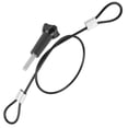 thumbnail image 1 of Correa de Muñeca de Cámara de 30 cm, Cordada Resistente A la Corrosión de 30 cm Lanyard Anti -Lost Pan Application 1/4 Pulgadas Negro para Para Cámara de Bolsillo Osmo, 1 of 7