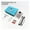 Silver Set, variant on 45000RPM Rechargeable Nail Drill Manicure Machine, Professional Nail Drill With LCD Display, Portable Cordless Drill Set Nail Art ,Lightweight and Portable