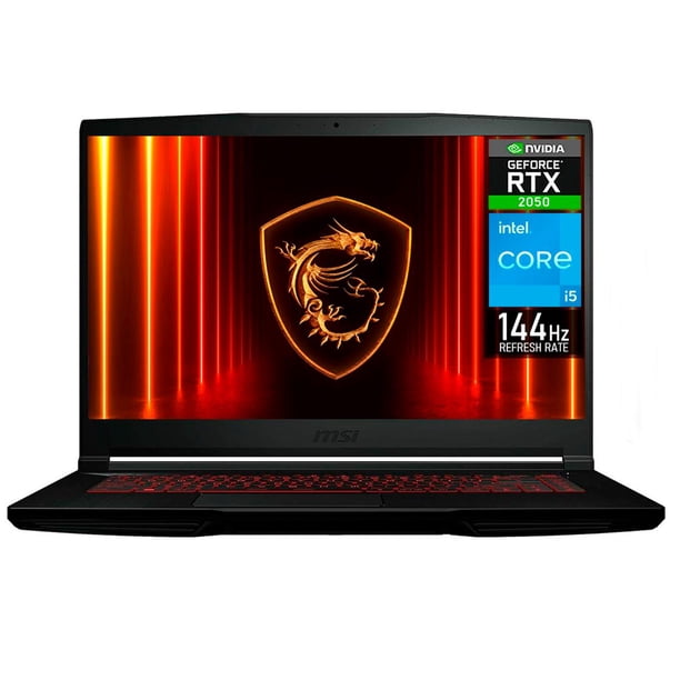 Laptop Gamer MSI Thin Nvidia GeForce RTX 2050 4GB Intel Core i5 12450H 16GB 1TB SSD Pantall 15.6" IPS 144Hz Teclado Ingles W11H