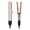 Pink, variant on LSNOYRD 2 in 1 Hair Straightener & Hair Dryer, Professional Negative Ion Flat Iron, Fast Heat-Up, Long Lasting Hairstyle Styling Tool