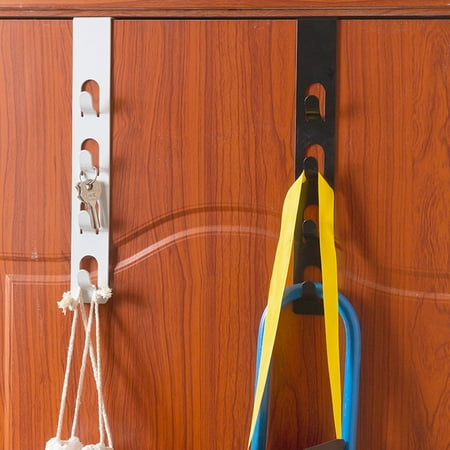 

Xunyuan Door Hook Multi-functional Punch-free Wrought Iron Creative Clothes Hook for Home
