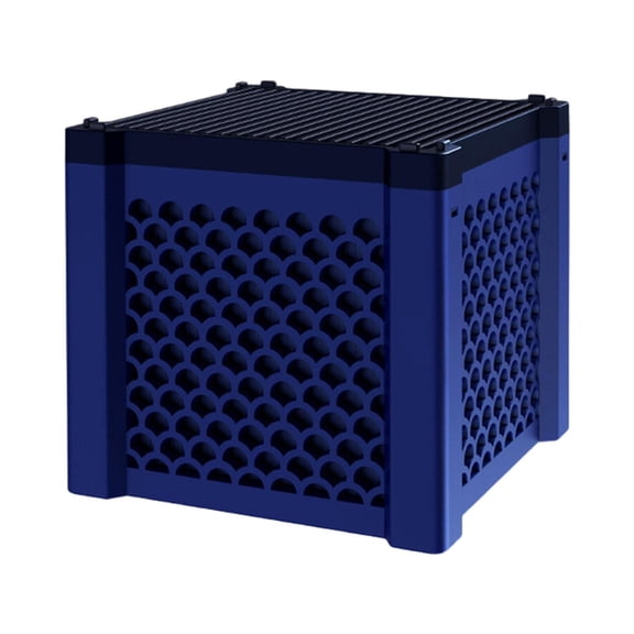 CarpNettore Aquarium Filtration Storage Box Container Hollow PVC for Aquarium Ponds Cleaning