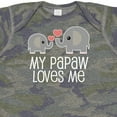 thumbnail image 4 of Inktastic Papaw Grandpa Loves Me Boys or Girls Baby Bodysuit, 4 of 5