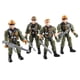 thumbnail image 5 of 4x articulaciones móviles del juguetes de acción modelo personaje juguete educativo para niños perfke Juguetes de soldado en miniatura, 5 of 9