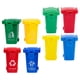 thumbnail image 5 of 8pcs Juegos de clasificación de la basura de la basura Desk Office Waste Can Mini basura de basura de basura de basura., 5 of 5