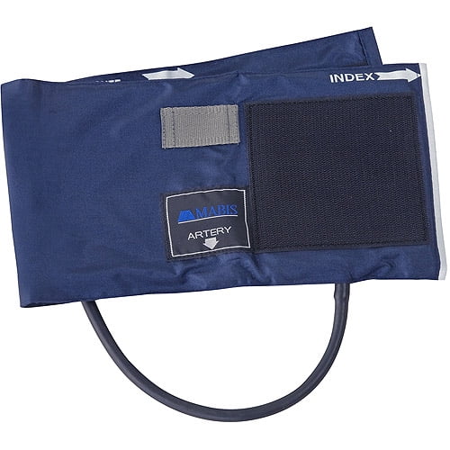 Sphygmomanometer Cuff & One-Tube Bladder Blue Nylon Adult