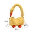 thumbnail image 6 of yuksok Goose Tote Bag Lightweight Pouch Trendy Novelty Cartoon Animal Crossbody Bag Yellow, 6 of 6