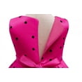thumbnail image 4 of Girls Party Dress Princess Formal Costumes Toddlers Polka Dot Skirt Vintage Bow Dress, 4 of 6
