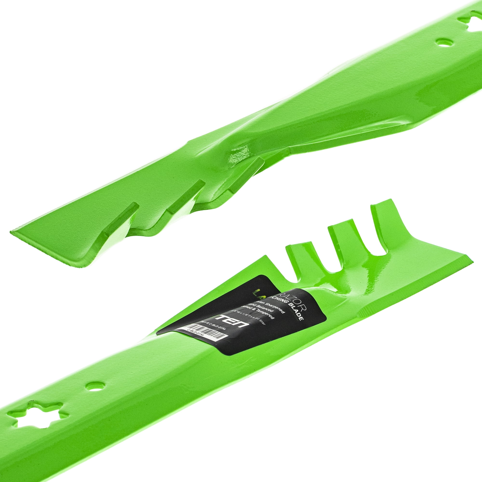LawnRAZOR Toothed Blade for Cub Cadet MTD 42 inch 942-04308-X 2 Pack 810-CBL2378D