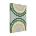thumbnail image 3 of Canvas Wall Art - Pictufy Studio 'Double Rainbow Green' Wall Art for Living Room, Bedroom, or Office Décor by Trademark Fine Art - 30 x 47 Inches, 3 of 4
