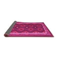 thumbnail image 2 of Ahgly Company Indoor Square Oriental Pink Traditional Area Rugs, 5' Square, 2 of 4