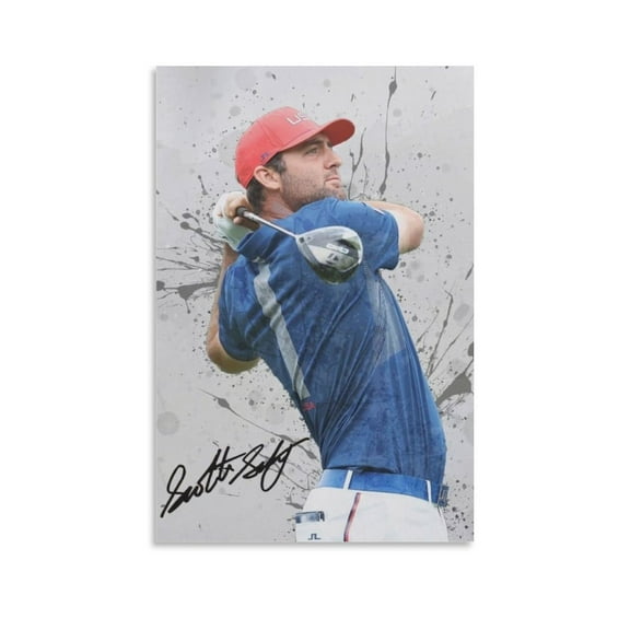 Scottie Scheffler Canvas Poster Art Poster Canvas Painting Decor Wall Print Photo Gifts Home Modern Decorative Posters 16x24inch(40x60cm)