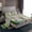 Green Grey Pink, variant on Castle Fairy Rustic Floral Sunflowers Twin Sheet Sets 3pcs for Female Men Adults,Chic Floral Blossoms Twin Fitted Sheet Microfiber,Rustic Lodge Cabin Breathable Flat Sheet,Breathable Home Decor
