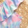 thumbnail image 7 of Toddler Baby Girl Romper Summer Sleeveless Prints Casual One Shoulder Sling Jumpsuit Clothes Size 6-7T, 7 of 7