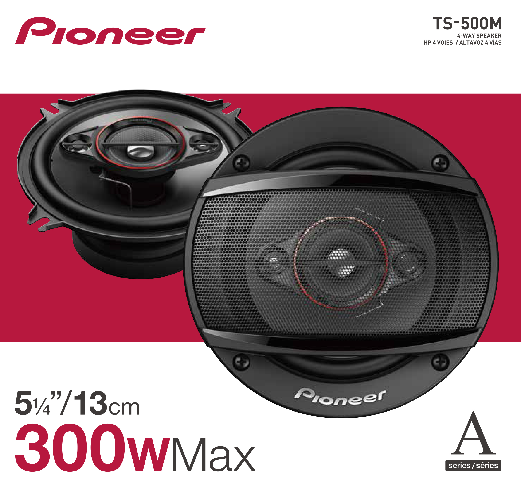 pioneer 300w car speakers