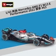 thumbnail image 1 of Mercedes-coche de carreras AMG Racing W12/W10 F1, juguete de aleación fundido a presión, escala 1:43, fórmula 1, regalo para niños, 2021 Fivean unisex, 1 of 2