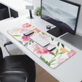 thumbnail image 2 of Halo Dye Flowers&nbsp;desk Mouse Padwaterproofno Slip&nbsp;for Office Home Work GamingmousepadsRubber Base Mousepad with Stitched Edges 31.5x11.8inches, 2 of 7