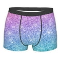 thumbnail image 5 of Uemuo Multicolor Glitter Pattern Men's Boxer Briefs,Trunk Anti-Chafing,Comfortable, Durable, and Stylish Underwear-Medium, 5 of 9