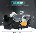 thumbnail image 4 of Puerta Bloqueo Actuador Motor Delantero Derecha 931-305 20819385 25898354, 4 of 6