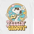thumbnail image 3 of Peanuts - Feelin Groovy Snoopy And Woodstock Lights Only - Men's Short Sleeve Graphic T-Shirt, 3 of 6