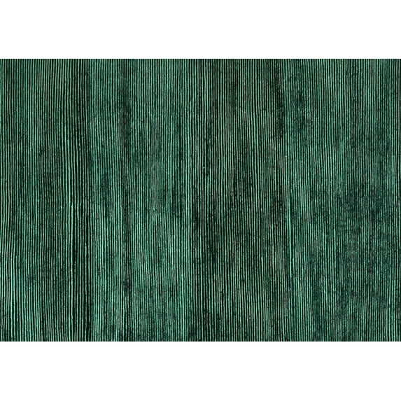Ahgly Company Indoor Rectangle Abstract Turquoise Blue Modern Area Rugs, 8' x 12'