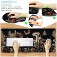 thumbnail image 5 of Mushroom Mouse Pad Set Large Desk Matt for Desktop, Ergonomic Mouse Pad with Wrist Rest, Gaming Mouse Pad Wrist Support Keyboard Mat Cup Coaster Set Office Desk Decor Accessories, 5 of 5