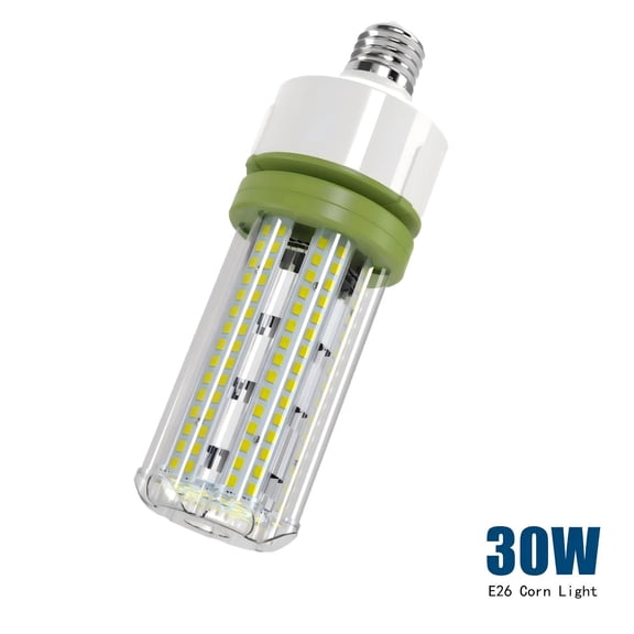 JESLED 30W LED Corn Light Bulbs, 300W Equivalent, 4200LM 5000K Daylight, E26 Base, 1 Pack