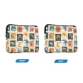 thumbnail image 7 of FORMRS 15-15.6 inch Laptop Sleeve Case Soft Carrying Quilted Computer Bag Cover, Beige Playful Stamp, 7 of 7