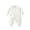 White, variant on Splozh Baby Boy Outfits Baby Clothes Autumn Winter Spring Warm Baby Jumpsuit Sleep and Play Romper White,1-3 Months