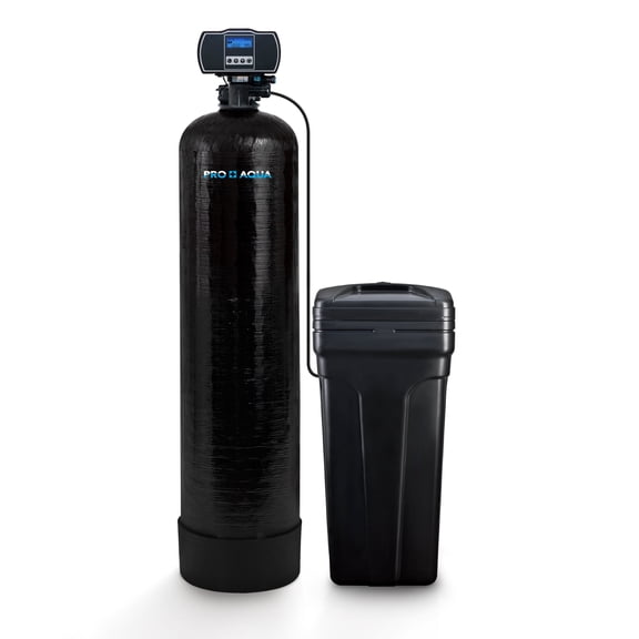 PRO AQUA Whole House Water Softener High Demand Heavy Duty 80,000 Grain Capacity 1" Ports