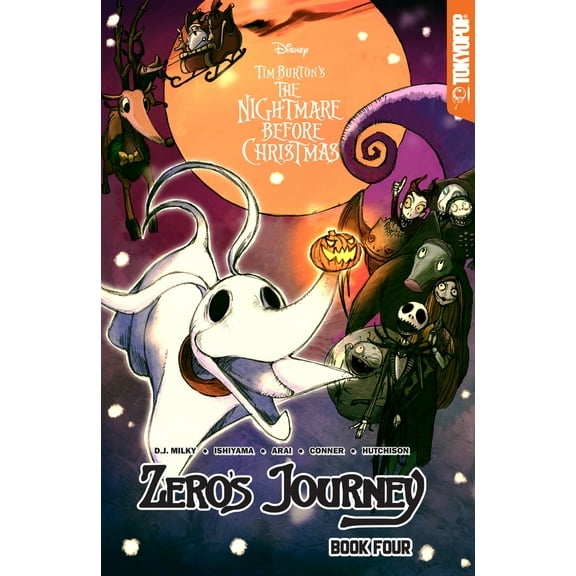 Zero's Journey GN series: Disney Manga: Tim Burton's The Nightmare Before Christmas - Zero's Journey, Book 4 (Series #4) (Paperback)