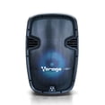 thumbnail image 2 of Bocina Vorago KSP-500 de 100 Watts, Batería recargable, Radio FM Vorago KSP-500 Bluetooth TWS 2 Microfonos y tripie, 2 of 5