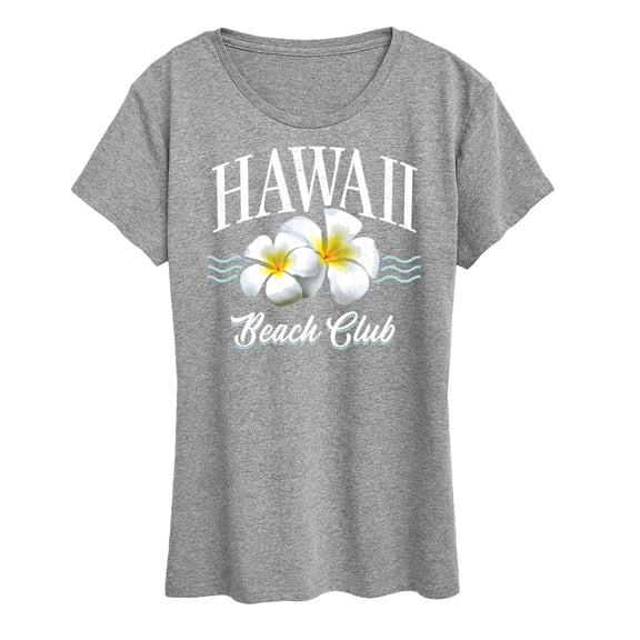 Instant Message - Hawaii Beach Club - Women's Short Sleeve Graphic T-Shirt