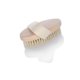 thumbnail image 1 of Cepillo de baño de madera con cerdas naturales - 12 x 6,5 cm, cepillo corporal exfoliante para uso en spa en seco o en húmedo, 1 of 8