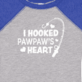 thumbnail image 4 of Inktastic I Hooked Pawpaw's Heart with Fishing Rod Boys or Girls Baby Bodysuit, 4 of 5