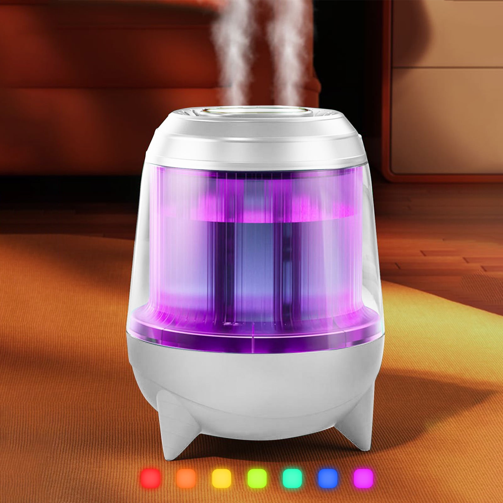 Inerposs Large Capacity Humidifier, USB Humidifier for Bedroom, Adjustable Mist Control Humidifier, Cool Mist Technology, Aroma Diffuser for Home and Office