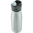 thumbnail image 3 of Contigo 32 oz. Ashland Chill 2.0 Water Bottle - Stainless Steel/Licorice, 3 of 5