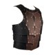 thumbnail image 2 of Accesorios de armadura medieval para el pecho: chaleco ajustable para Halloween, ideal para hombres y mujeres piratas. marrón, 2 of 9