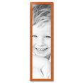 thumbnail image 2 of ArtToFrames 13" x 50" Orange Picture Frame, 13x50 inch Red Wood Poster Frame (WOM-4607),  Pack, 2 of 8