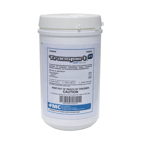 Transport GHP WSP Insecticide - Combats Ants and Other General Pests - 15.3 lbs Jar (24 x .3 oz packs) by FMC