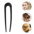 thumbnail image 3 of Unique Bargains 1 Pc Chignon Pin U-shaped Hair Hairpin for Women Black, 3 of 5