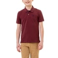 thumbnail image 5 of U.S. Polo Assn. Boys Pique Polo Shirt, 2-Pack, Sizes 4-18, 5 of 8