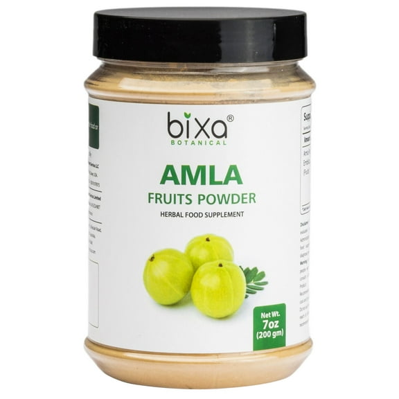 Amla Powder – 7 Oz / 200 gm, (Emblica officinalis) | Antioxidant | Ideal Vitamin C Supplement | Pure & Natural Super Food Supplement to Boost Immunity and re-Energise Generally weak Body