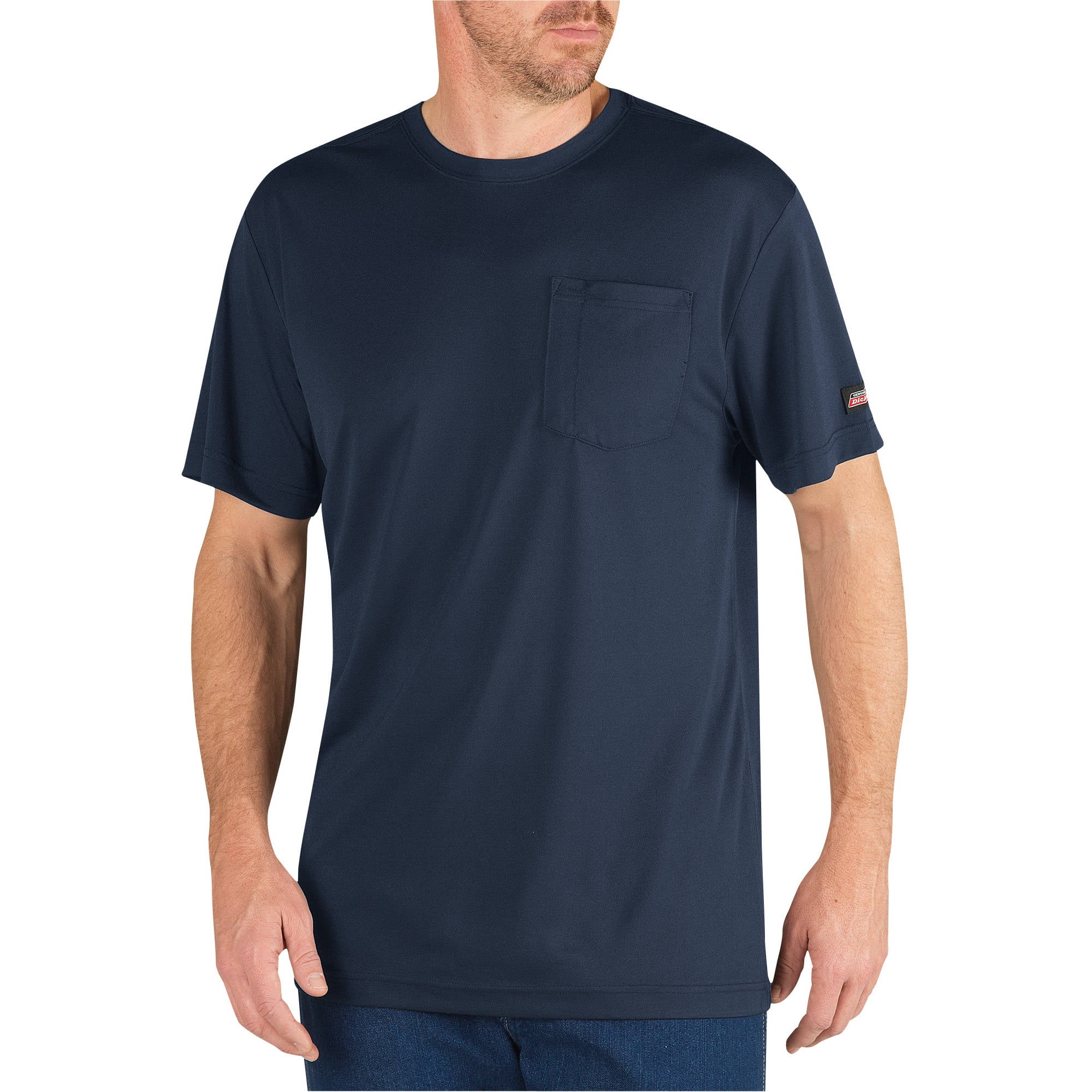 Genuine Dickies Men S Short Sleeve Performance Pocket T Shirt