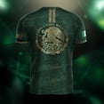 thumbnail image 5 of 2026 New Mexico Soccer Jersey Mens Mexico National Team Graphic Style, Mexican Jersey Soccer T-Shirt, Crew Neck Short Sleeve Sport Tee for Travel and Everyday Wearing for Adult, 5 of 9