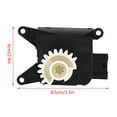 thumbnail image 4 of 1K0907511C, Black Recirculation Air Flap Motor Wear Resistant Easy Installation 5 Pin High Strength  For Car Accessories, 4 of 8