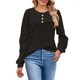 thumbnail image 1 of Neewe Long Sleeve Shirts for Women Fall Outfit 2025 Fashion MXsual T Shirt Round Neck Basic Loose Tunic Tops, 1 of 5