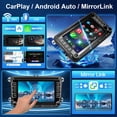 thumbnail image 3 of Radio de coche Leadfan para Volkswagen VW Passat Jetta Bettle Caddy Tiguan Touran Sharan para SEAT S, 3 of 7